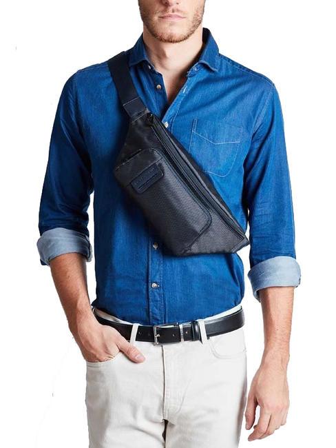 P16  Marsupio chevron nero - Marsupi