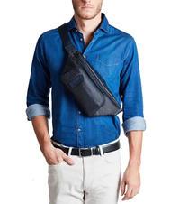 PIQUADRO P16  Marsupio chevron nero - Marsupi - 4