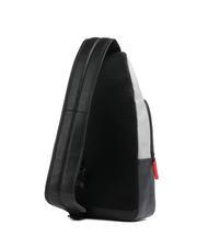 PIQUADRO URBAN Borsello monospalla in pelle grigio/nero - Zaini da lavoro porta PC - 2