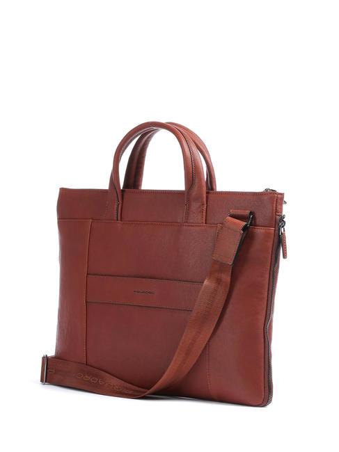 BLACK SQUARE  Cartella porta PC 15", espandibile cuoio - Cartelle Lavoro