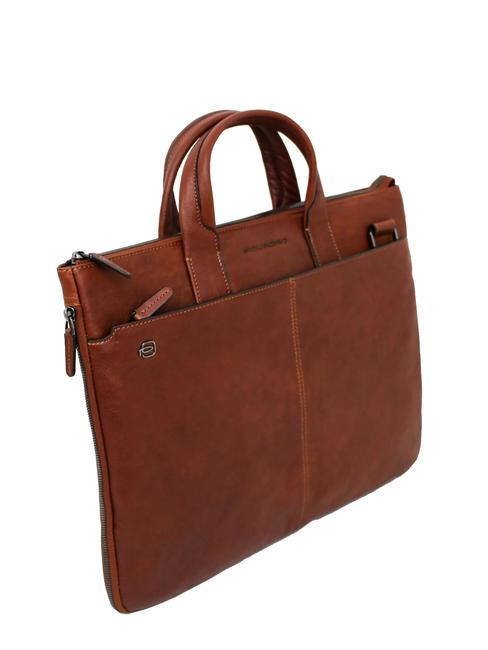 BLACK SQUARE  Cartella porta PC 15", espandibile cuoio - Cartelle Lavoro