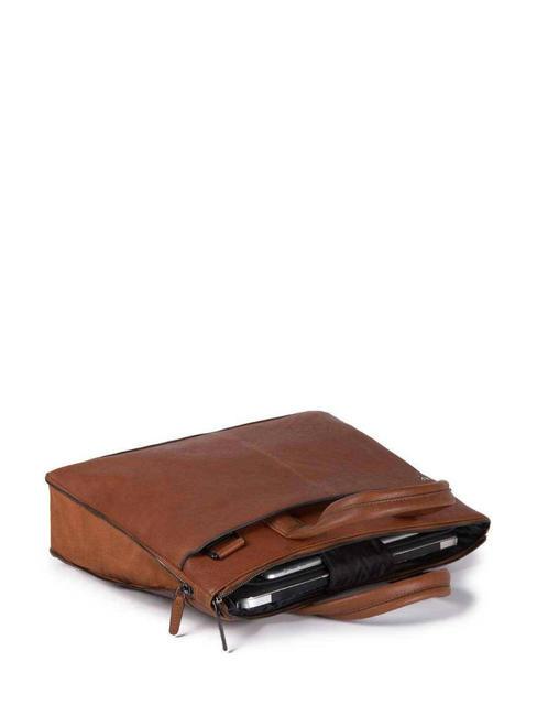 BLACK SQUARE  Cartella porta PC 15", espandibile cuoio - Cartelle Lavoro