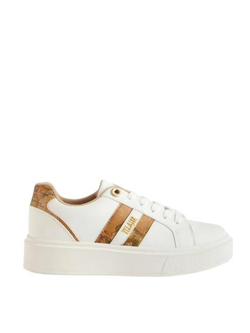 GEO METALLIC LOGO Sneakers platform bianco - Scarpe Donna