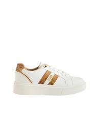 ALVIERO MARTINI PRIMA CLASSE GEO METALLIC LOGO Sneakers platform bianco - Scarpe Donna - 2