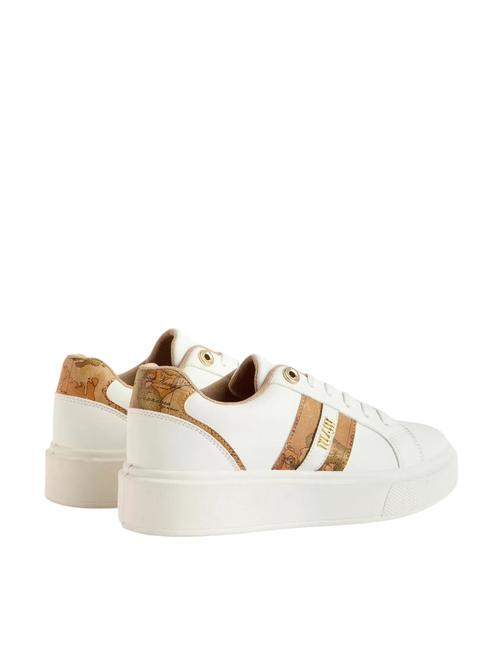 GEO METALLIC LOGO Sneakers platform bianco - Scarpe Donna