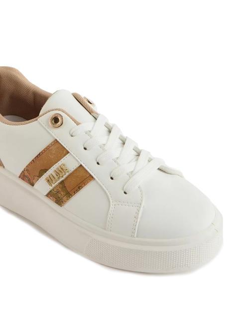 GEO METALLIC LOGO Sneakers platform bianco - Scarpe Donna