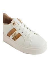 ALVIERO MARTINI PRIMA CLASSE GEO METALLIC LOGO Sneakers platform bianco - Scarpe Donna - 4