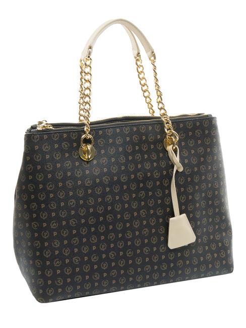 HERITAGE  Borsa con tracolla nero/avorio - Borse Donna