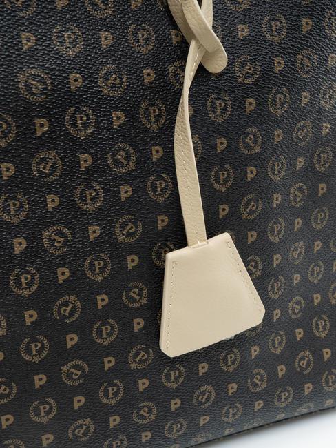 HERITAGE  Borsa con tracolla nero/avorio - Borse Donna