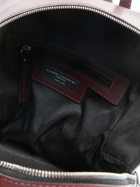 SMOOTH  Zaino in pelle oxblood - Borse Donna