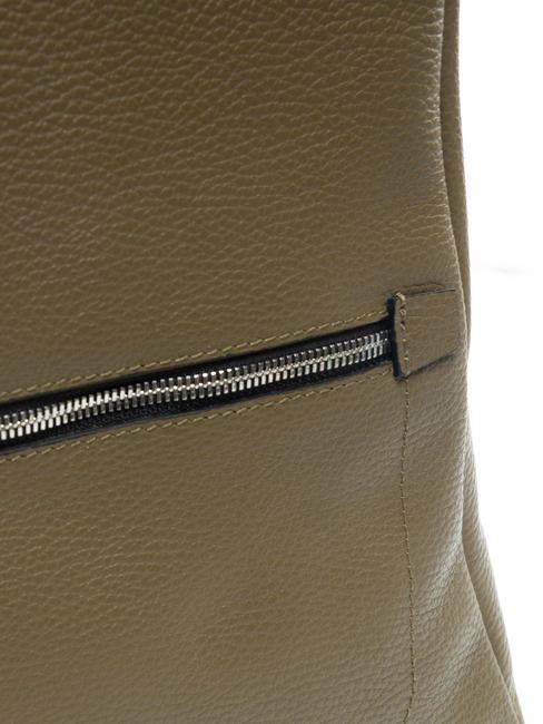 GC Zainetto in pelle martellata guam green - Borse Donna