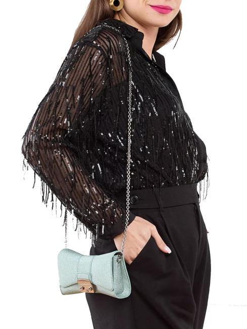 METROPOLIS Borsa mini a tracolla in tessuto zefiro - Borse Donna