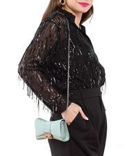 FURLA METROPOLIS Borsa mini a tracolla in tessuto zefiro - Borse Donna - 7