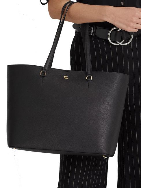 KARLY  Borsa tote grande in pelle NERO - Borse Donna