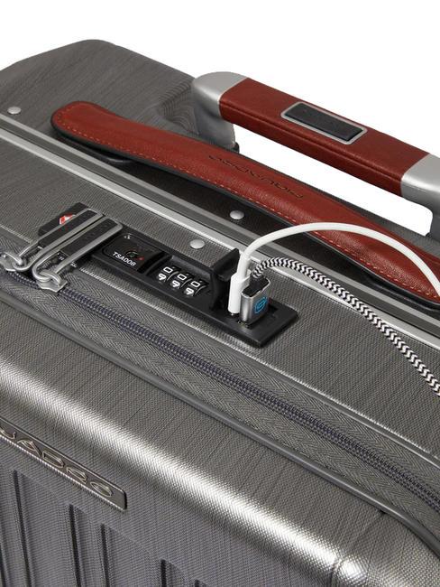 PQ-LIGHT CON FRAME Trolley pilota porta PC 15,6" ner/cuo - Trolley Pilota