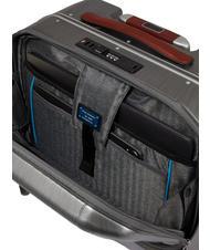 PIQUADRO PQ-LIGHT CON FRAME Trolley pilota porta PC 15,6" ner/cuo - Trolley Pilota - 7