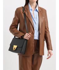 COCCINELLE NICO Borsa a tracolla piccola in pelle coconut milk - Borse Donna - 4