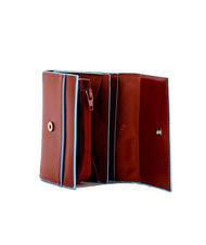 PIQUADRO CAMPIONARIO - BLSQ Portafoglio compatto in pelle arancio - Portafogli Uomo - 2