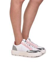 LOVE MOSCHINO BOLD 40 MIX Sneakers bia/arg/cip/gri - Scarpe Donna - 6