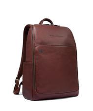 PIQUADRO BLACK SQUARE Zaino in pelle porta pc 14" CUOIO - Zaini da lavoro porta PC - 2