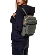 KWAY LAON Zaino piccolo in nylon green blackish - Zaini Scuola & Tempo Libero - 4