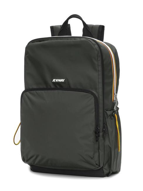 GIZY Zaino in nylon porta pc 15" green blackish - Zaini da lavoro porta PC
