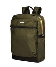 KWAY LAON Zaino in nylon green blackish - Zaini Scuola & Tempo Libero - 2