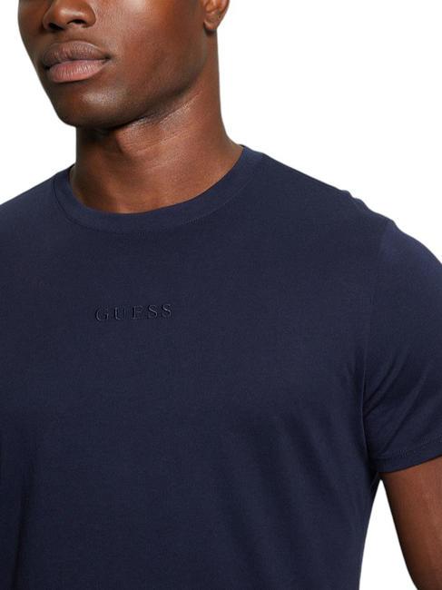 PIMA T-shirt in cotone logo ricamato smartblue - T-shirt Uomo