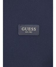 GUESS TECH Felpa girocollo tessuto tecnico smartblue - Felpe Uomo - 4