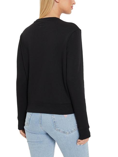 LOGO Felpa girocollo regular fit jetbla - Felpe Donna