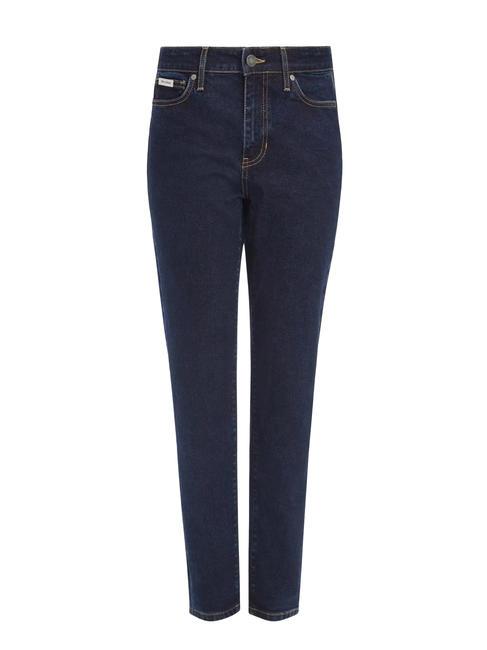 RISE Jeans skinny a vita alta gj dark wash - Jeans Donna