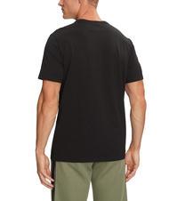 GUESS PIMA T-shirt in cotone logo ricamato - T-shirt Uomo
