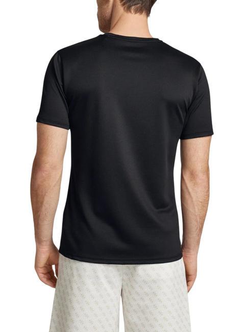TECH T-shirt stretch regular fit jetbla - T-shirt Uomo