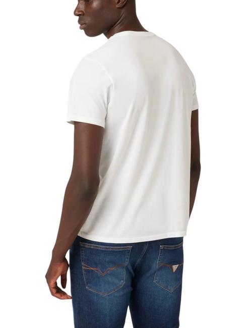 APPLIQUE T-shirt in cotone purwhite - T-shirt Uomo