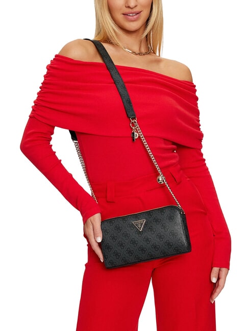 ECO ERICA Borsa piccola a tracolla coal - Borse Donna