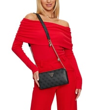 GUESS ECO ERICA Borsa piccola a tracolla coal - Borse Donna - 4