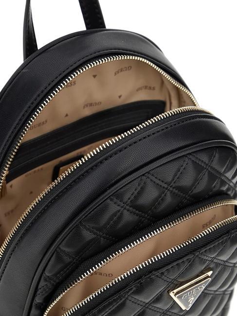 GIULLY Zaino trapuntato 2 scomparti NERO - Borse Donna