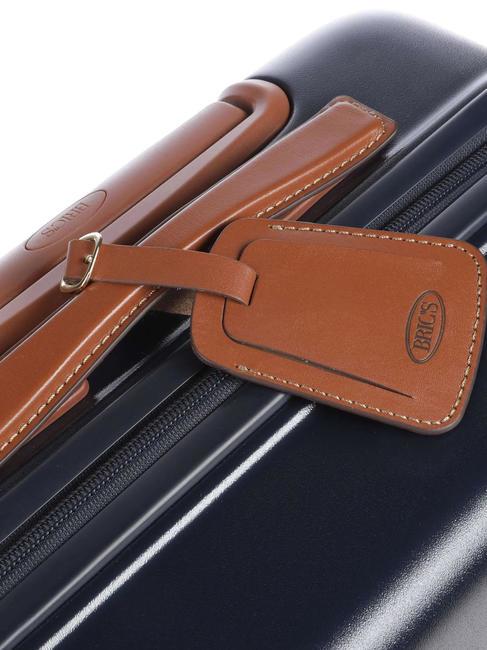 BELLAGIO Trolley bagaglio a mano blu/cuoio - Bagagli a mano