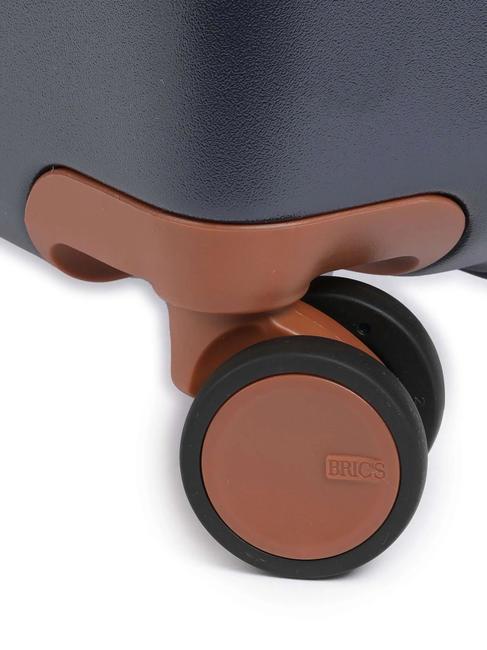 BELLAGIO Trolley bagaglio a mano blu/cuoio - Bagagli a mano