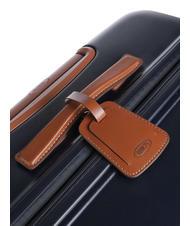 BRIC’S BELLAGIO Trolley grande espandibile blu/cuoio - Trolley Rigidi - 4