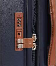 BRIC’S BELLAGIO Trolley medio-grande espandibile blu/cuoio - Trolley Rigidi - 5