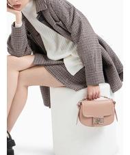 ARMANI EXCHANGE A|X BUCKLE Borsa mini roundend con tracolla milk punch - Borse Donna - 6