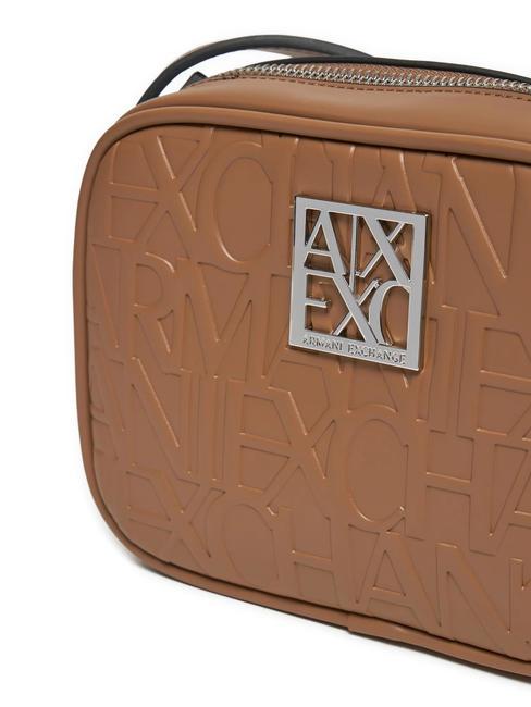 LOGO EMBOSSED Mini bag a tracolla dark pisco - Borse Donna