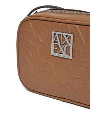 ARMANI EXCHANGE LOGO EMBOSSED Mini bag a tracolla dark pisco - Borse Donna - 3