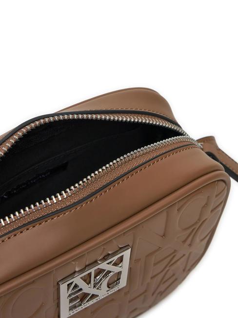 LOGO EMBOSSED Mini bag a tracolla dark pisco - Borse Donna