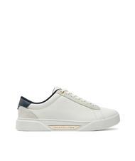TOMMY HILFIGER CHIC COURT Sneakers in pelle ecru - Scarpe Donna - 2