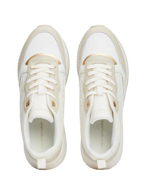 MONOGRAM RUNNER Sneakers ivory/ghost grey/black - Scarpe Donna