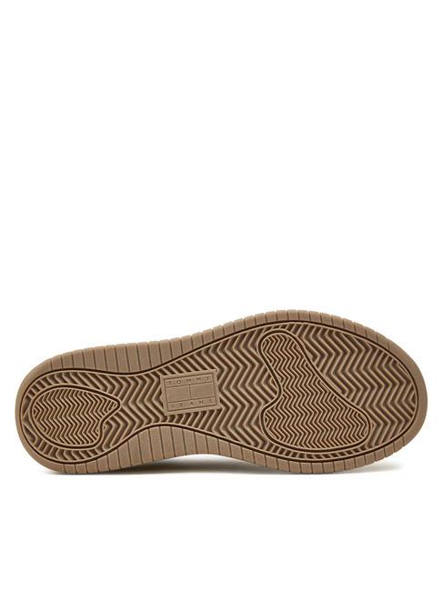 TOMMY JEANS RETRO BASKET  Sneakers alte newsprint - Scarpe Donna