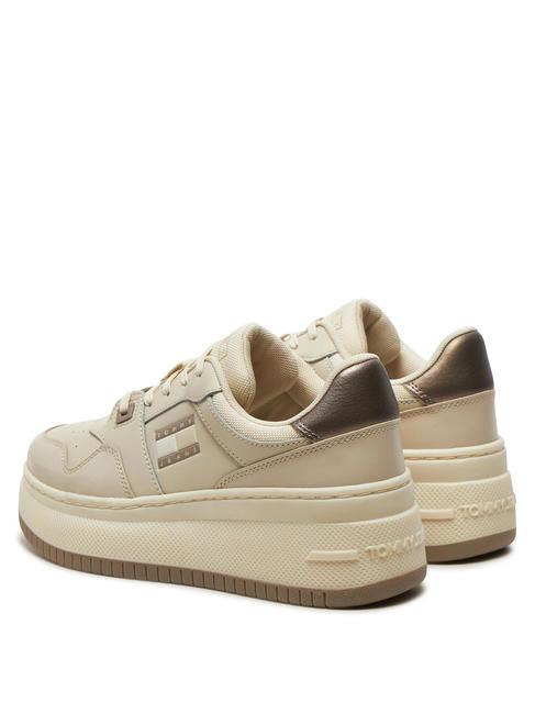 TOMMY JEANS RETRO BASKET  Sneakers alte newsprint - Scarpe Donna