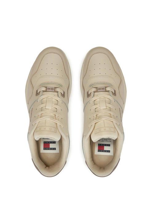 TOMMY JEANS RETRO BASKET  Sneakers alte newsprint - Scarpe Donna